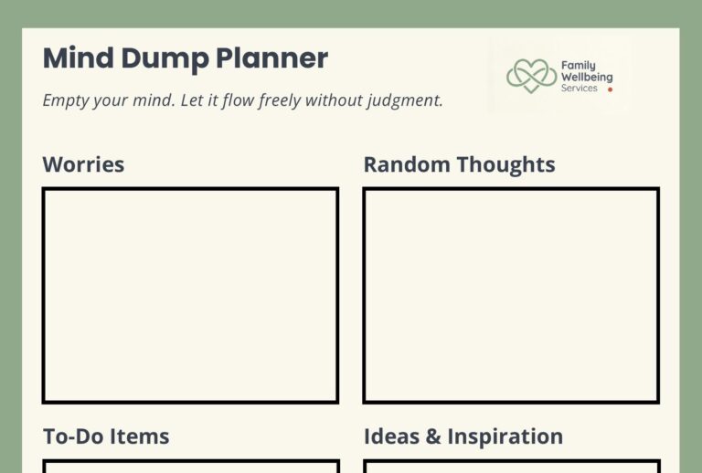 Mind Dump Planner